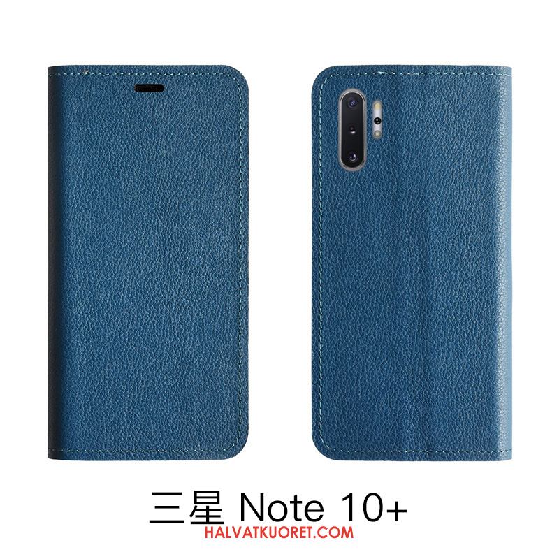 Samsung Galaxy Note 10 Lite Kuoret Aito Nahka Kotelo Nahkakotelo, Samsung Galaxy Note 10 Lite Kuori Kukkakuvio Punainen