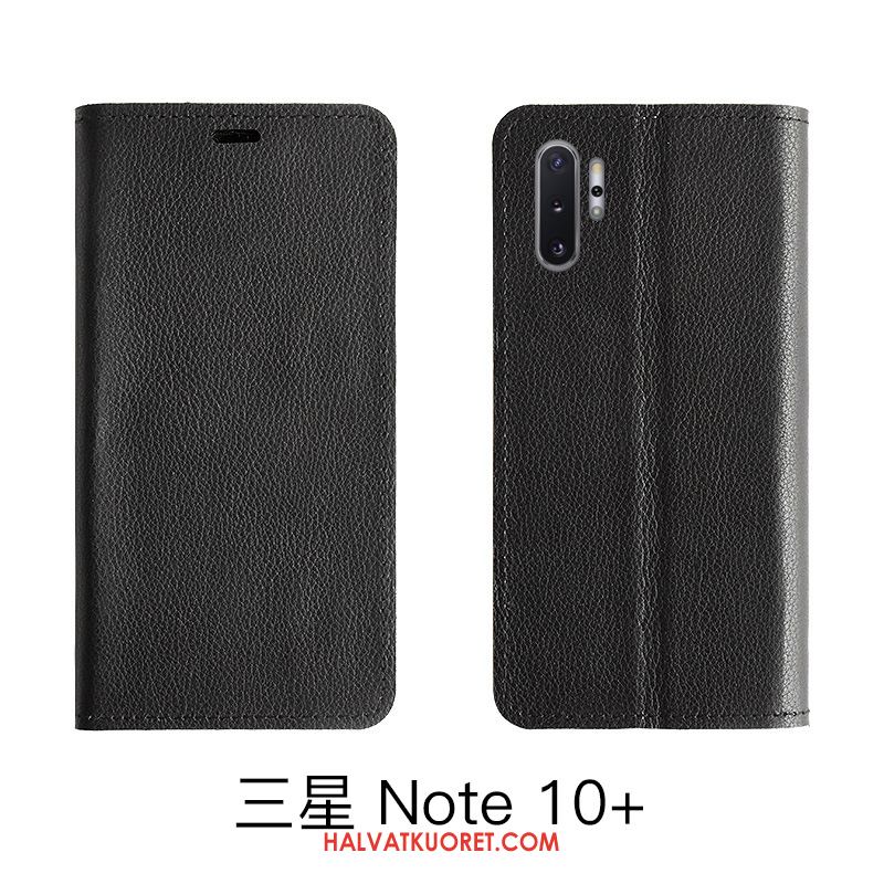 Samsung Galaxy Note 10 Lite Kuoret Aito Nahka Kotelo Nahkakotelo, Samsung Galaxy Note 10 Lite Kuori Kukkakuvio Punainen