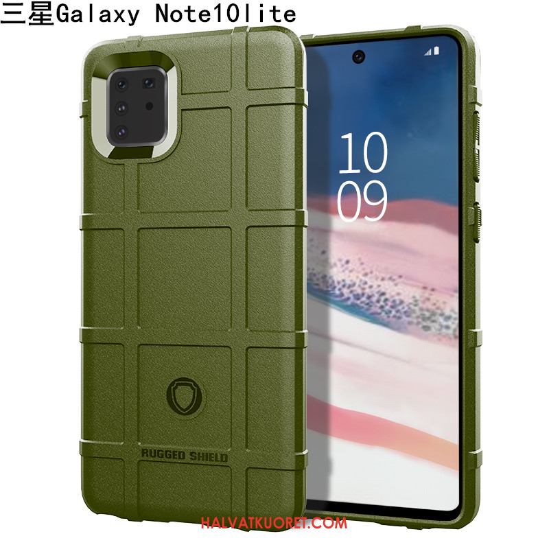 Samsung Galaxy Note 10 Lite Kuoret Pesty Suede Puhelimen, Samsung Galaxy Note 10 Lite Kuori Paksut Suojaus