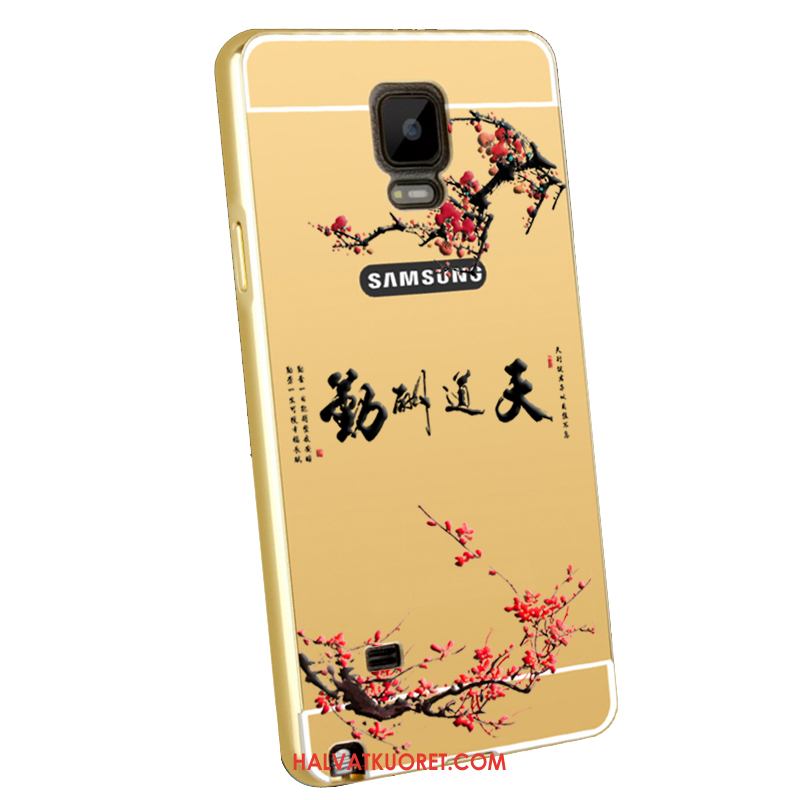 Samsung Galaxy Note 4 Kuoret Kohokuviointi Kova Kehys, Samsung Galaxy Note 4 Kuori Sininen