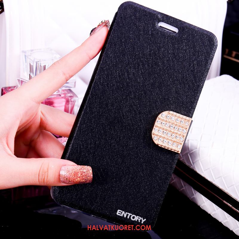 Samsung Galaxy Note 4 Kuoret Kotelo Nahkakotelo Rhinestone Inlay, Samsung Galaxy Note 4 Kuori Tähti Puhelimen