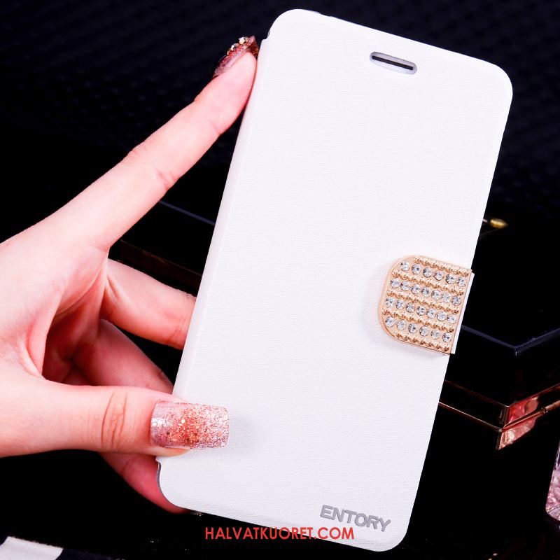 Samsung Galaxy Note 4 Kuoret Kotelo Nahkakotelo Rhinestone Inlay, Samsung Galaxy Note 4 Kuori Tähti Puhelimen