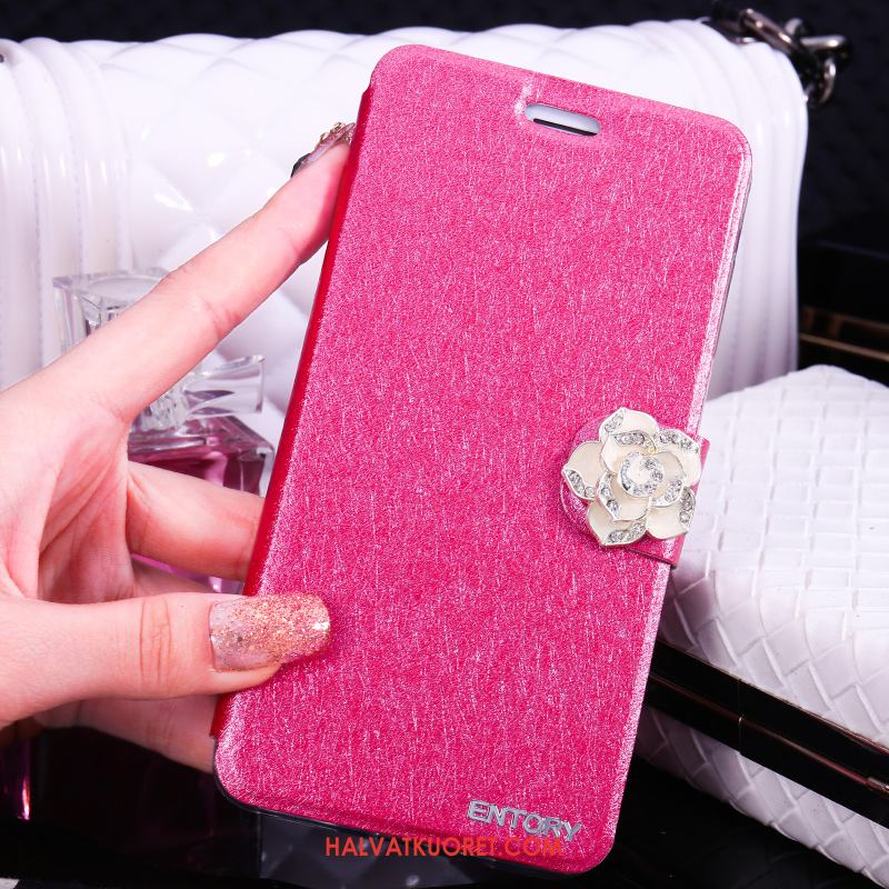 Samsung Galaxy Note 4 Kuoret Kotelo Nahkakotelo Rhinestone Inlay, Samsung Galaxy Note 4 Kuori Tähti Puhelimen