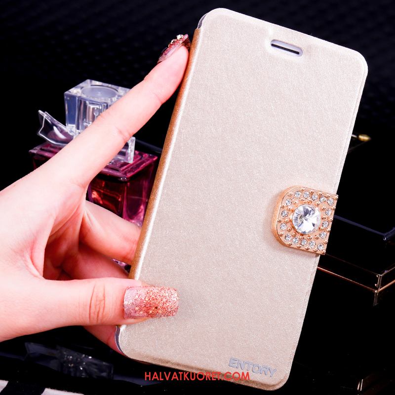 Samsung Galaxy Note 4 Kuoret Kotelo Nahkakotelo Rhinestone Inlay, Samsung Galaxy Note 4 Kuori Tähti Puhelimen