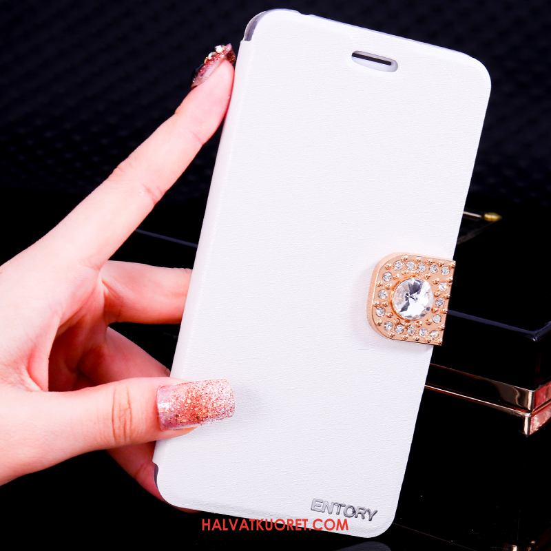 Samsung Galaxy Note 4 Kuoret Kotelo Nahkakotelo Rhinestone Inlay, Samsung Galaxy Note 4 Kuori Tähti Puhelimen