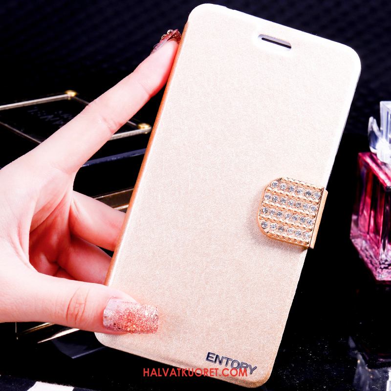 Samsung Galaxy Note 4 Kuoret Kotelo Nahkakotelo Rhinestone Inlay, Samsung Galaxy Note 4 Kuori Tähti Puhelimen