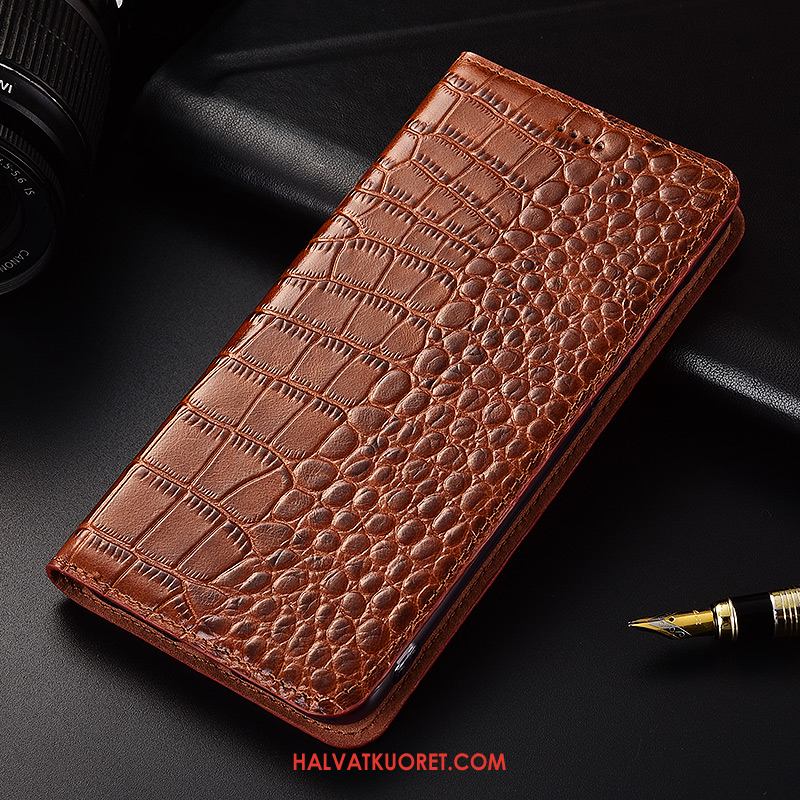 Samsung Galaxy Note 4 Kuoret Krokotiili Puhelimen, Samsung Galaxy Note 4 Kuori Nahkakotelo Suojaus Braun