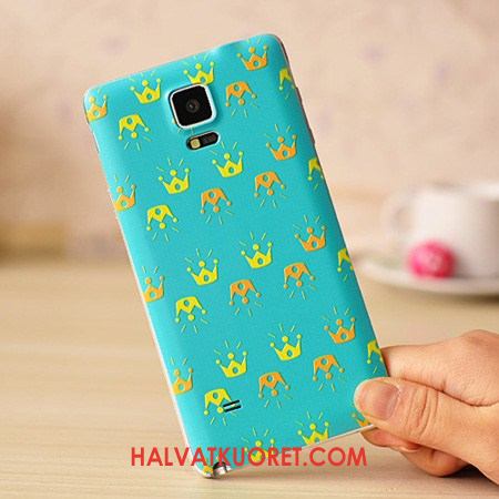 Samsung Galaxy Note 4 Kuoret Puhelimen Kohokuviointi Kotelo, Samsung Galaxy Note 4 Kuori Violetti Ohut