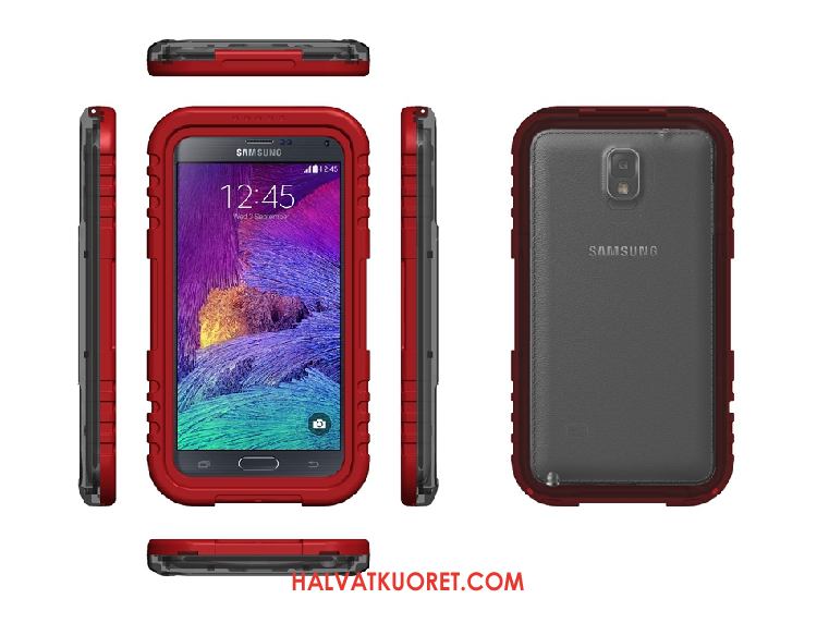 Samsung Galaxy Note 4 Kuoret Puhelimen Läpäisemätön Uusi, Samsung Galaxy Note 4 Kuori Suojaus Punainen
