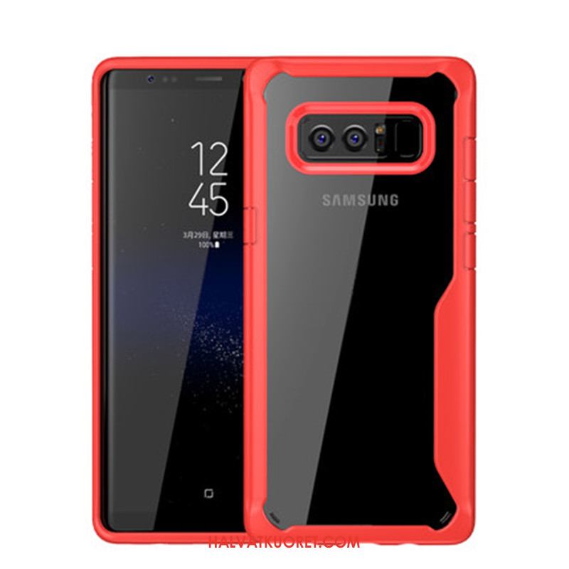 Samsung Galaxy Note 8 Kuoret Luova Murtumaton Läpinäkyvä, Samsung Galaxy Note 8 Kuori Tähti Silikoni