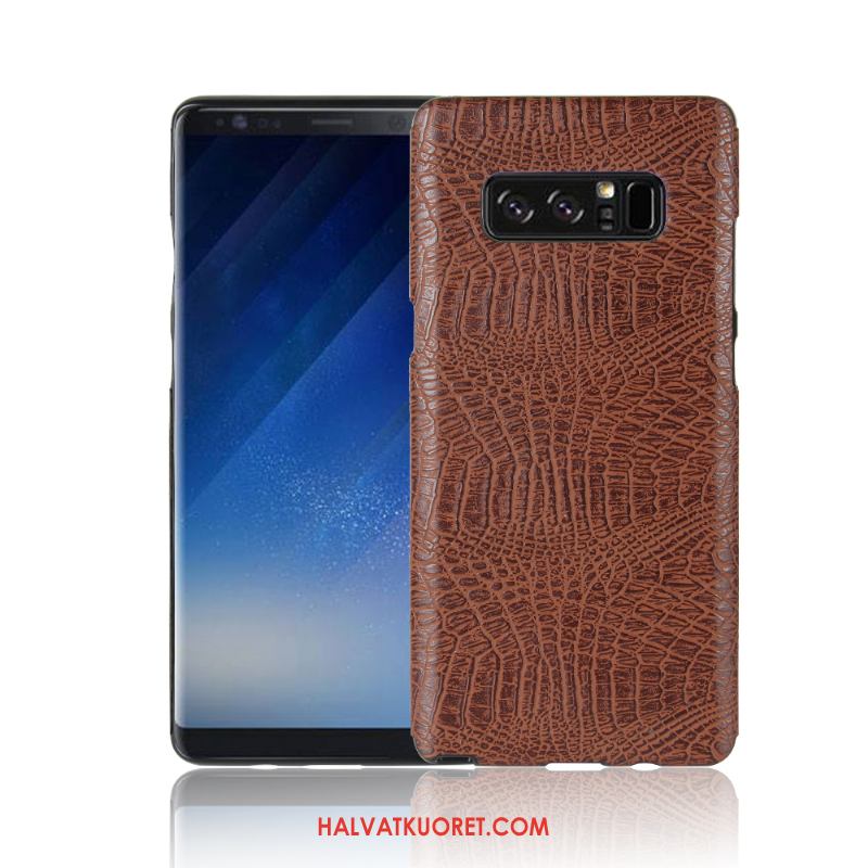 Samsung Galaxy Note 8 Kuoret Punainen Nahkakotelo Suojaus, Samsung Galaxy Note 8 Kuori Silikoni Pehmeä Neste