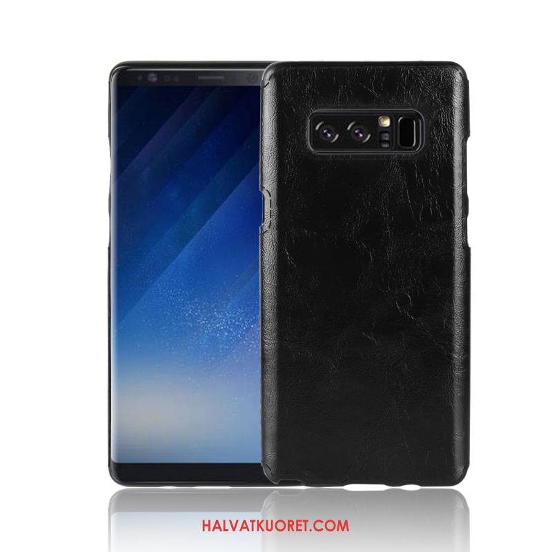 Samsung Galaxy Note 8 Kuoret Punainen Nahkakotelo Suojaus, Samsung Galaxy Note 8 Kuori Silikoni Pehmeä Neste