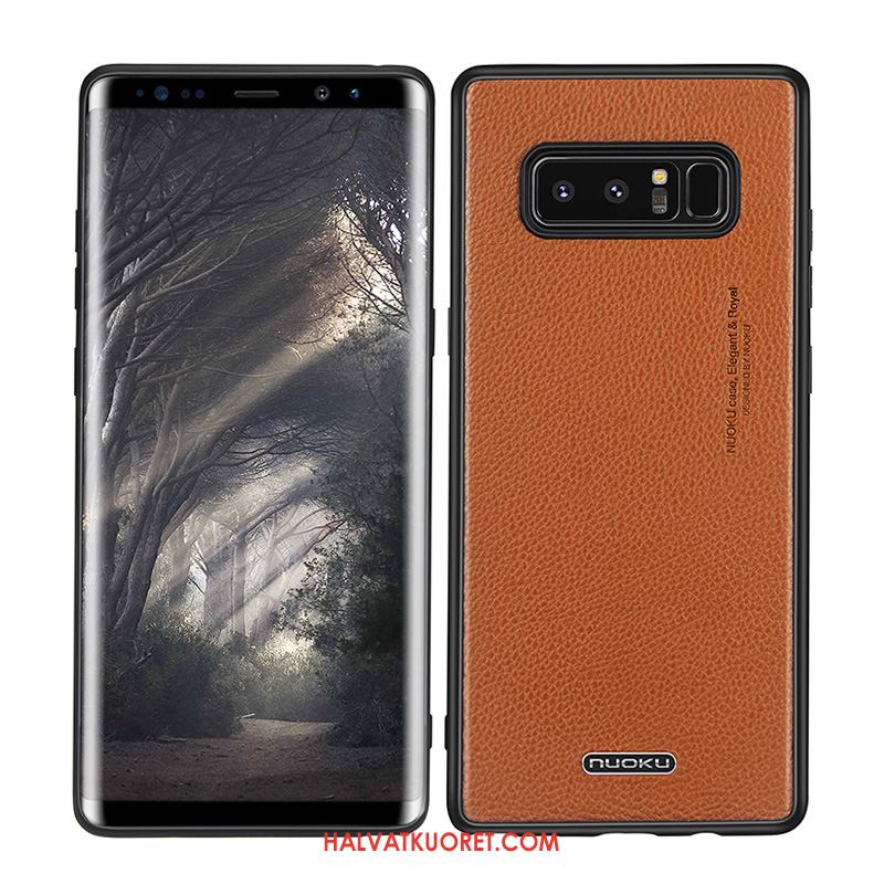 Samsung Galaxy Note 8 Kuoret Silikoni Murtumaton Ultra, Samsung Galaxy Note 8 Kuori Trendi Puhelimen Braun