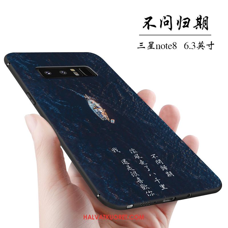 Samsung Galaxy Note 8 Kuoret Silikoni Pesty Suede Persoonallisuus, Samsung Galaxy Note 8 Kuori Murtumaton