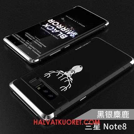 Samsung Galaxy Note 8 Kuoret Sininen Metalli Puhelimen, Samsung Galaxy Note 8 Kuori Pesty Suede Suojaus