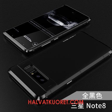 Samsung Galaxy Note 8 Kuoret Sininen Metalli Puhelimen, Samsung Galaxy Note 8 Kuori Pesty Suede Suojaus