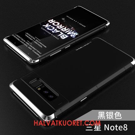 Samsung Galaxy Note 8 Kuoret Sininen Metalli Puhelimen, Samsung Galaxy Note 8 Kuori Pesty Suede Suojaus