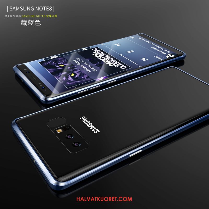 Samsung Galaxy Note 8 Kuoret Violetti Ripustettavat Koristeet Metalli, Samsung Galaxy Note 8 Kuori Ohut Murtumaton