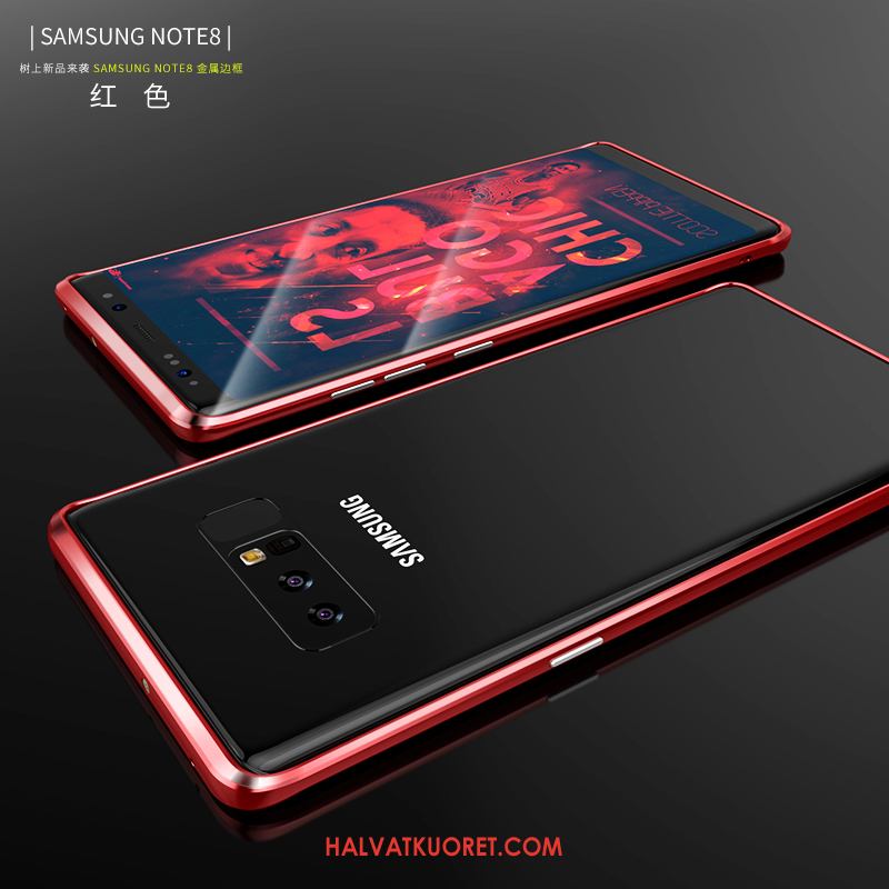 Samsung Galaxy Note 8 Kuoret Violetti Ripustettavat Koristeet Metalli, Samsung Galaxy Note 8 Kuori Ohut Murtumaton