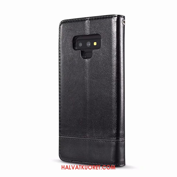 Samsung Galaxy Note 9 Kuoret Liiketoiminta Kotelo Nahkakotelo, Samsung Galaxy Note 9 Kuori Punainen Suojaus Braun