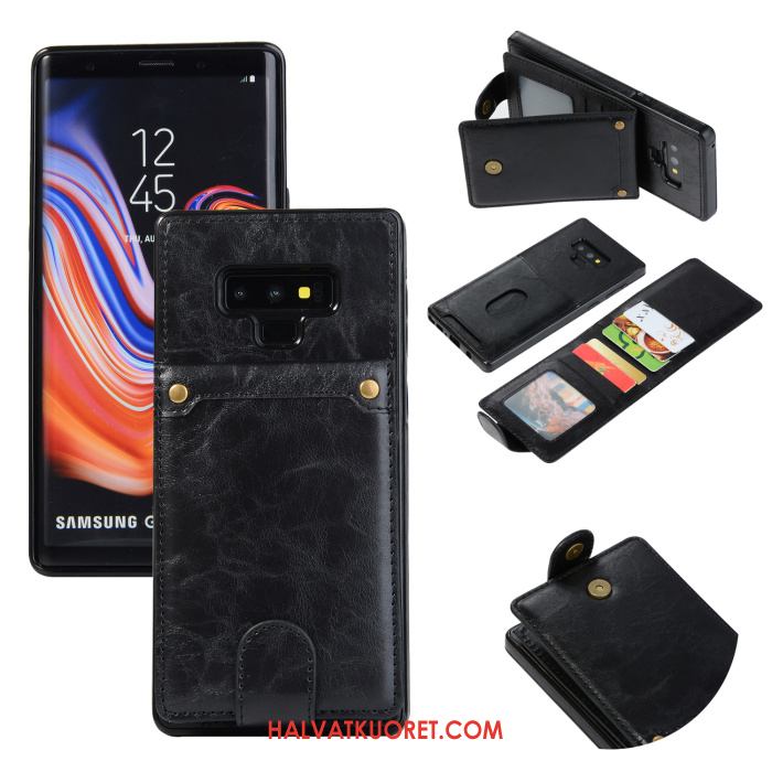 Samsung Galaxy Note 9 Kuoret Nahkakotelo All Inclusive Murtumaton, Samsung Galaxy Note 9 Kuori Suojaus Puhelimen