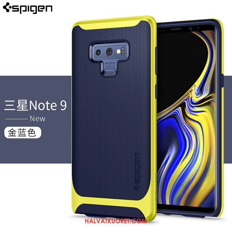 Samsung Galaxy Note 9 Kuoret Pesty Suede Puhelimen Luova, Samsung Galaxy Note 9 Kuori Tide-brändi Persoonallisuus Braun