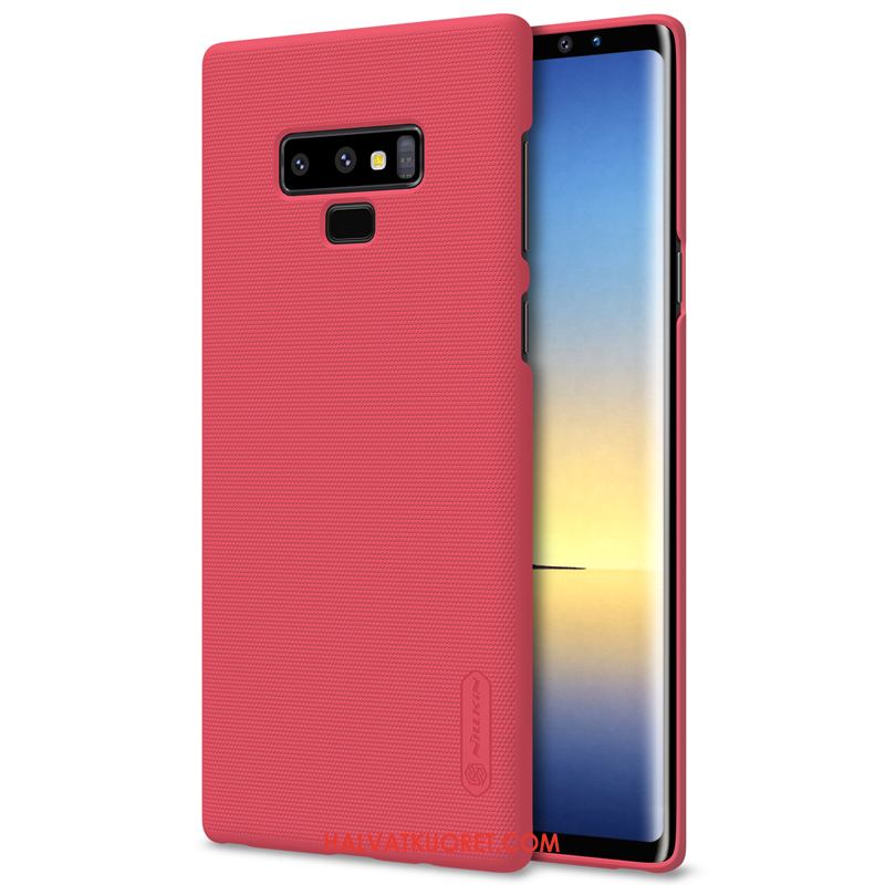 Samsung Galaxy Note 9 Kuoret Tähti Pinkki Murtumaton, Samsung Galaxy Note 9 Kuori Pesty Suede Puhelimen