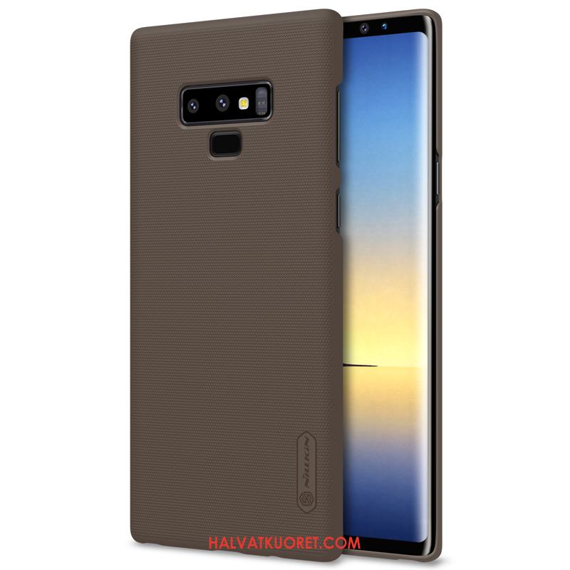 Samsung Galaxy Note 9 Kuoret Tähti Pinkki Murtumaton, Samsung Galaxy Note 9 Kuori Pesty Suede Puhelimen