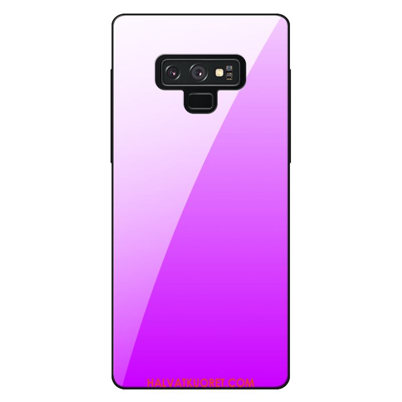 Samsung Galaxy Note 9 Kuoret Yksinkertainen Lasi, Samsung Galaxy Note 9 Kuori Suojaus Violetti