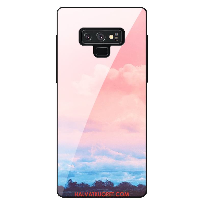 Samsung Galaxy Note 9 Kuoret Yksinkertainen Lasi, Samsung Galaxy Note 9 Kuori Suojaus Violetti