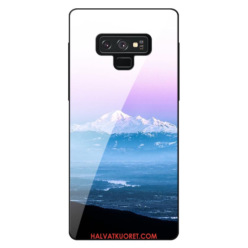 Samsung Galaxy Note 9 Kuoret Yksinkertainen Lasi, Samsung Galaxy Note 9 Kuori Suojaus Violetti