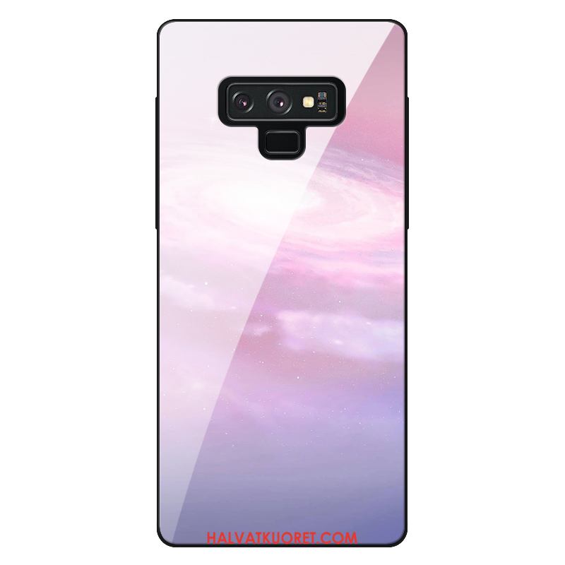 Samsung Galaxy Note 9 Kuoret Yksinkertainen Lasi, Samsung Galaxy Note 9 Kuori Suojaus Violetti