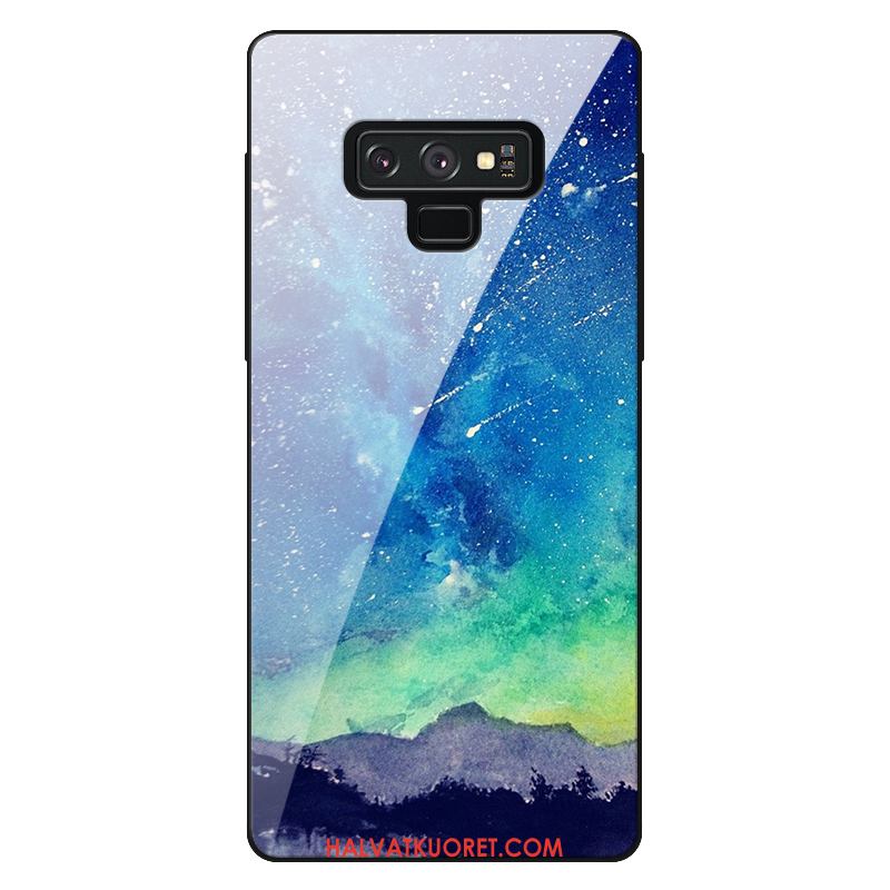 Samsung Galaxy Note 9 Kuoret Yksinkertainen Lasi, Samsung Galaxy Note 9 Kuori Suojaus Violetti