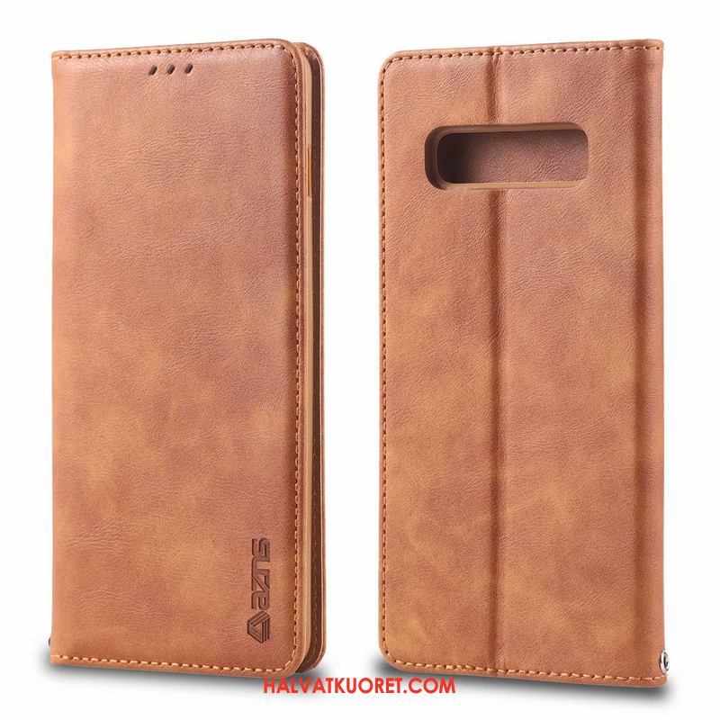 Samsung Galaxy S10 5g Kuoret Suojaus Puhelimen Tyylikäs, Samsung Galaxy S10 5g Kuori Liiketoiminta Ylellisyys Braun
