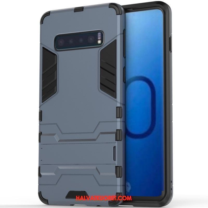 Samsung Galaxy S10+ Kuoret Keltainen Murtumaton Kova, Samsung Galaxy S10+ Kuori Tuki Kotelo