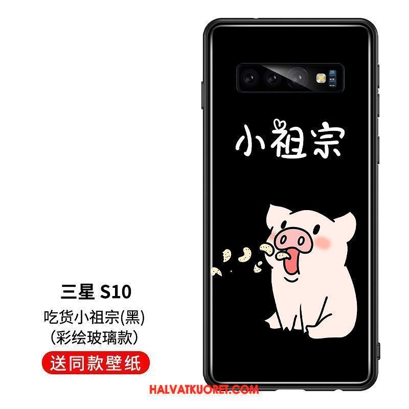 Samsung Galaxy S10 Kuoret Lasi Tähti Suojaus, Samsung Galaxy S10 Kuori Jauhe Kotelo