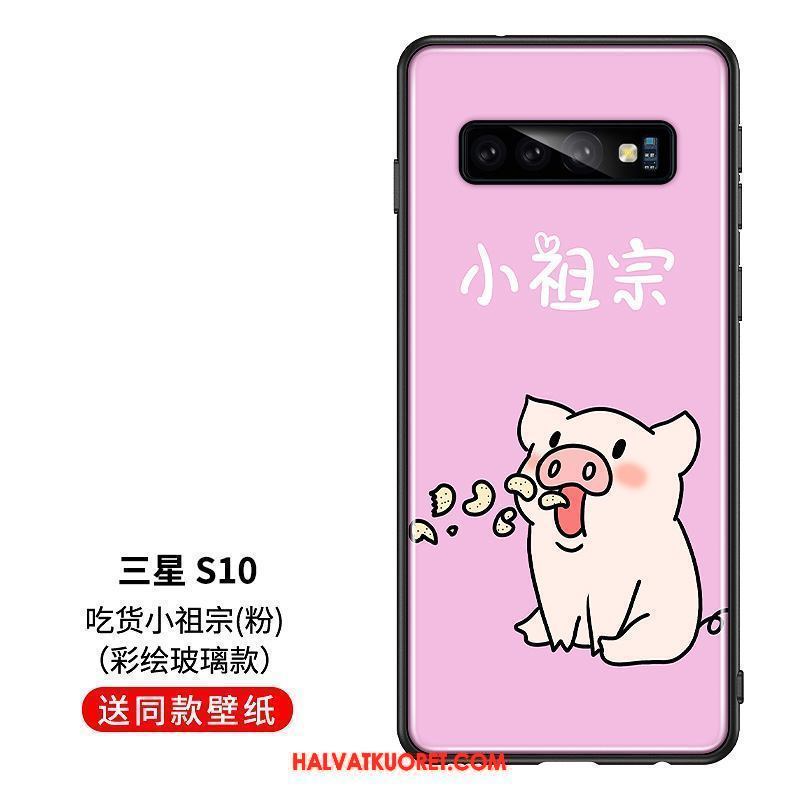 Samsung Galaxy S10 Kuoret Lasi Tähti Suojaus, Samsung Galaxy S10 Kuori Jauhe Kotelo