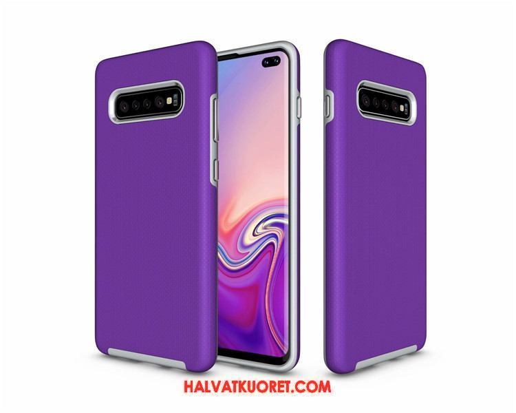 Samsung Galaxy S10+ Kuoret Liukumaton Murtumaton Panssari, Samsung Galaxy S10+ Kuori Puhelimen Punainen