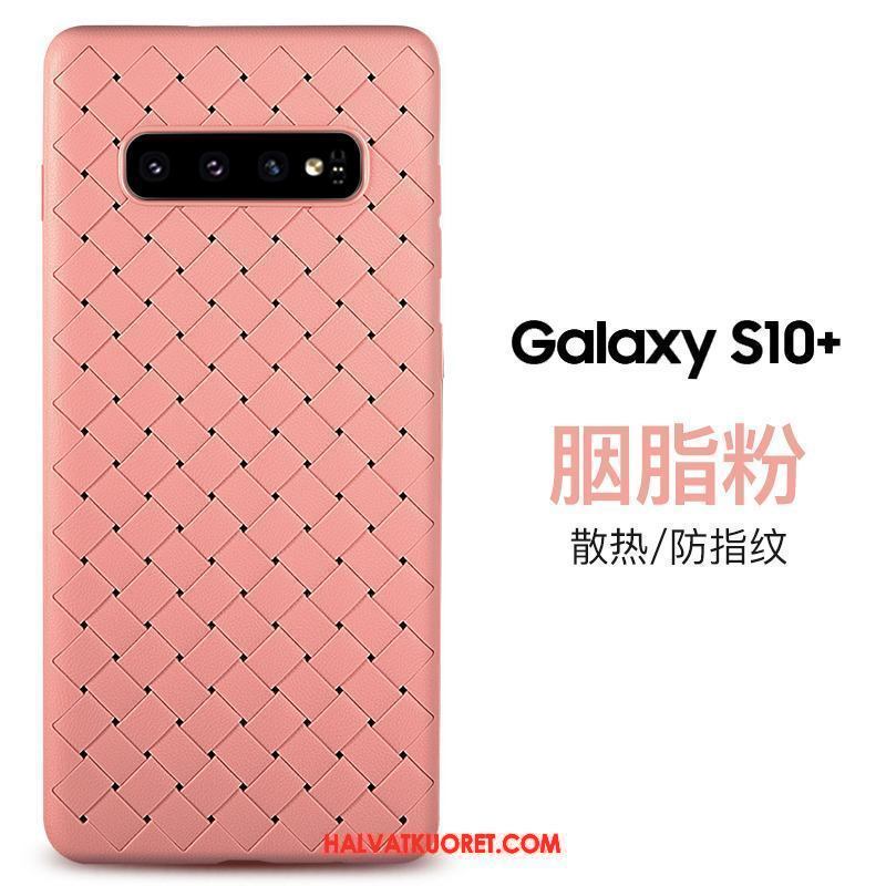 Samsung Galaxy S10+ Kuoret Pehmeä Neste Suojaus Persoonallisuus, Samsung Galaxy S10+ Kuori Nahka Liiketoiminta