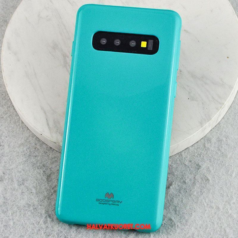 Samsung Galaxy S10 Kuoret Silikoni Murtumaton Vihreä, Samsung Galaxy S10 Kuori Ultra Suojaus