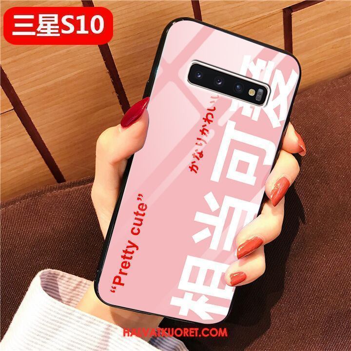 Samsung Galaxy S10 Kuoret Silikoni Rakastunut Net Red, Samsung Galaxy S10 Kuori Luova Trendi