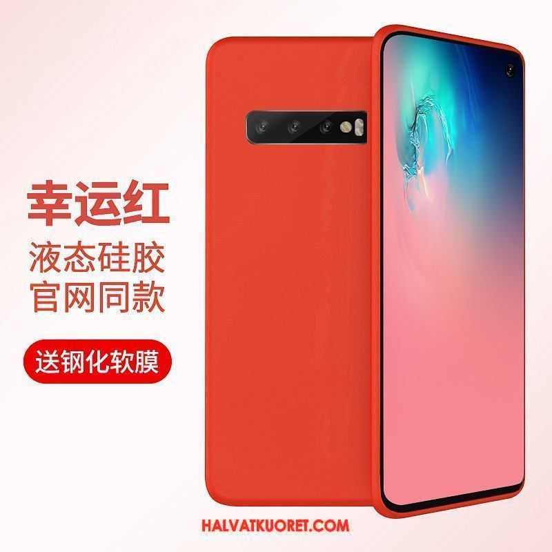 Samsung Galaxy S10+ Kuoret Uusi Silikoni Luova, Samsung Galaxy S10+ Kuori Ylellisyys Net Red