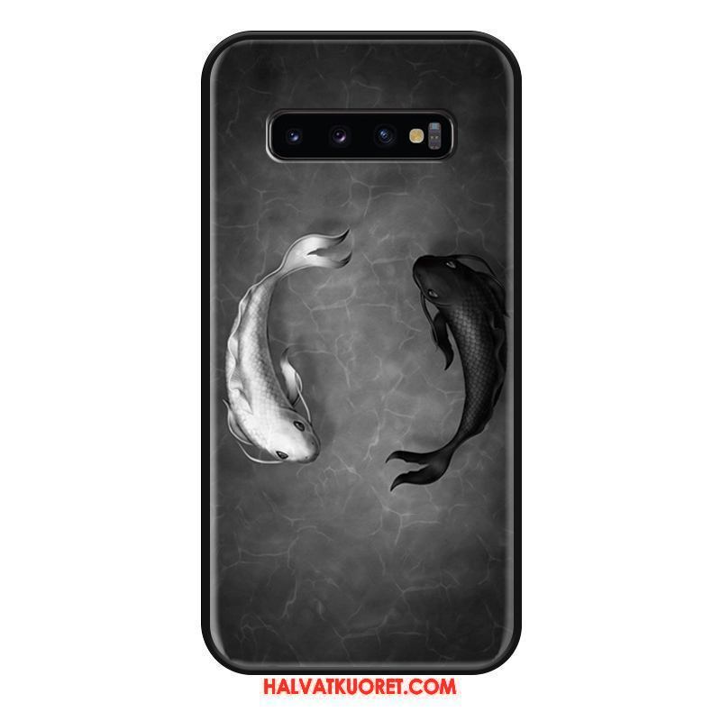 Samsung Galaxy S10 Kuoret Vuosikerta Silikoni Persoonallisuus, Samsung Galaxy S10 Kuori Kohokuviointi Suojaus