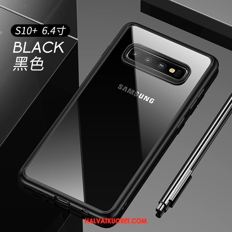 Samsung Galaxy S10+ Kuoret Yksinkertainen Silikoni Net Red, Samsung Galaxy S10+ Kuori Uusi Ohut