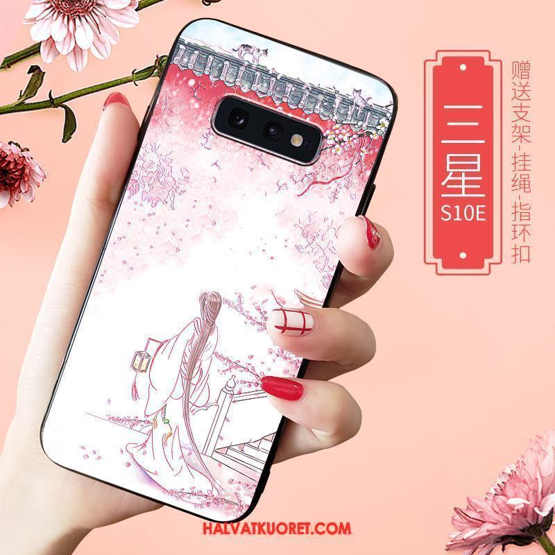 Samsung Galaxy S10e Kuoret All Inclusive Persoonallisuus Pesty Suede, Samsung Galaxy S10e Kuori Silikoni Ylellisyys