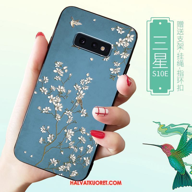 Samsung Galaxy S10e Kuoret All Inclusive Persoonallisuus Pesty Suede, Samsung Galaxy S10e Kuori Silikoni Ylellisyys