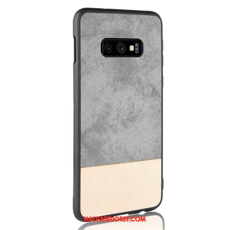 Samsung Galaxy S10e Kuoret Kotelo Värisävyt Cowboy, Samsung Galaxy S10e Kuori Harmaa Suojaus