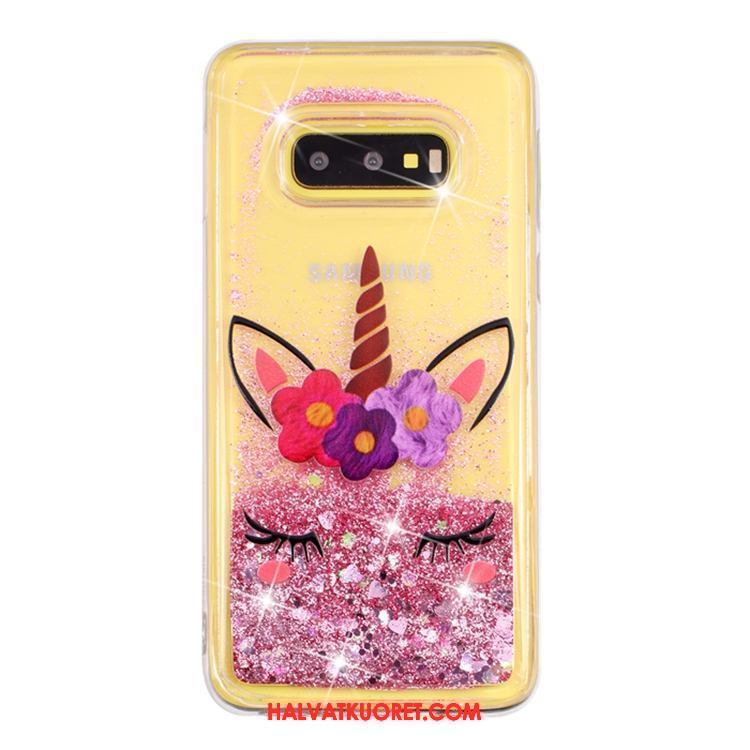 Samsung Galaxy S10e Kuoret Läpinäkyvä Tähti, Samsung Galaxy S10e Kuori Kotelo Suojaus