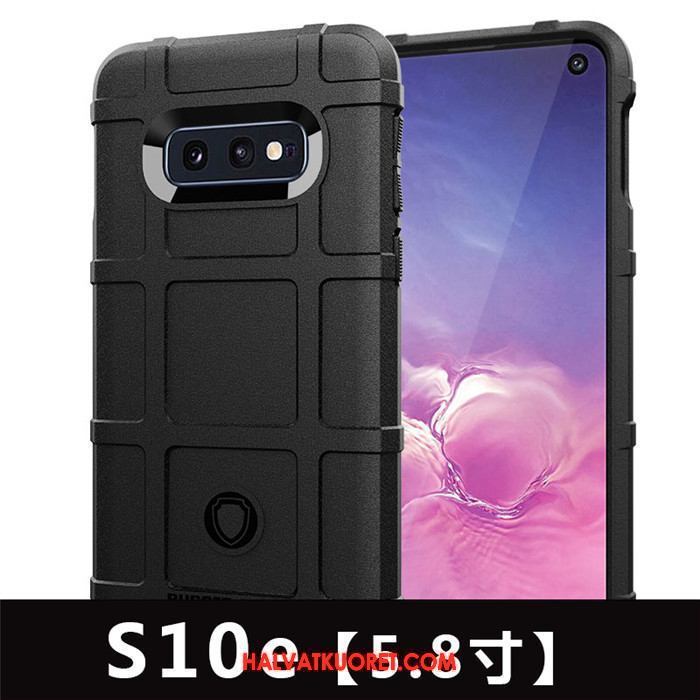 Samsung Galaxy S10e Kuoret Musta Murtumaton Tähti, Samsung Galaxy S10e Kuori Silikoni Pehmeä Neste