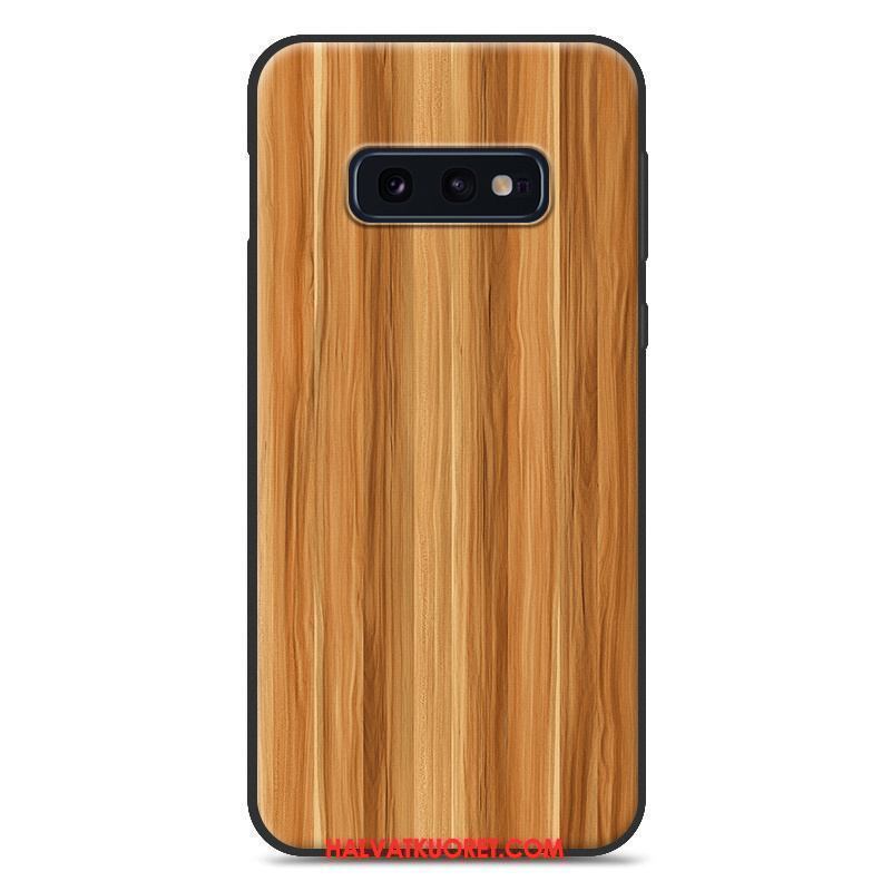 Samsung Galaxy S10e Kuoret Puulajit Suojaus, Samsung Galaxy S10e Kuori Net Red Pehmeä Neste